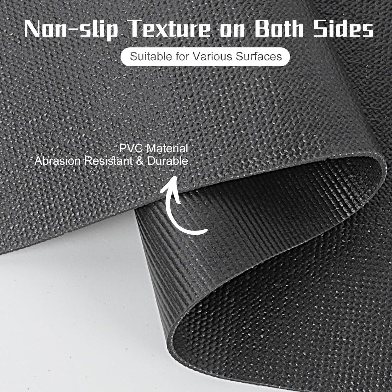 Thumbnail 3 de AiQinu Tappeto Bagagliaio Auto 120 x 180 cm antiscivolo impermeabile in PVC (tappetino universale, tagliabile)