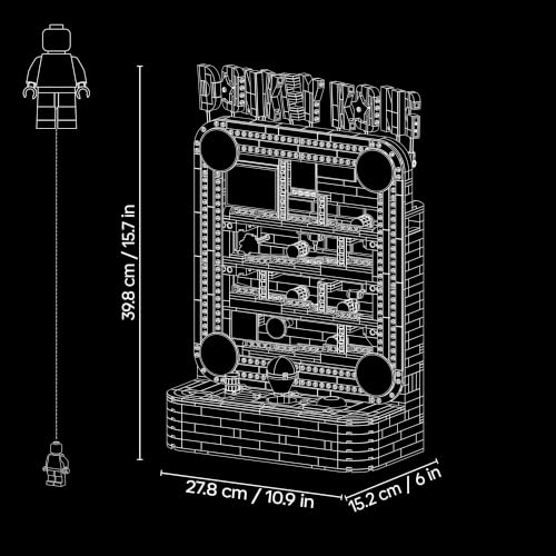 Thumbnail 5 de LEGO Super Mario Jeu d'arcade Donkey Kong 72051 – Authentiqe reproduction culte pour adultes