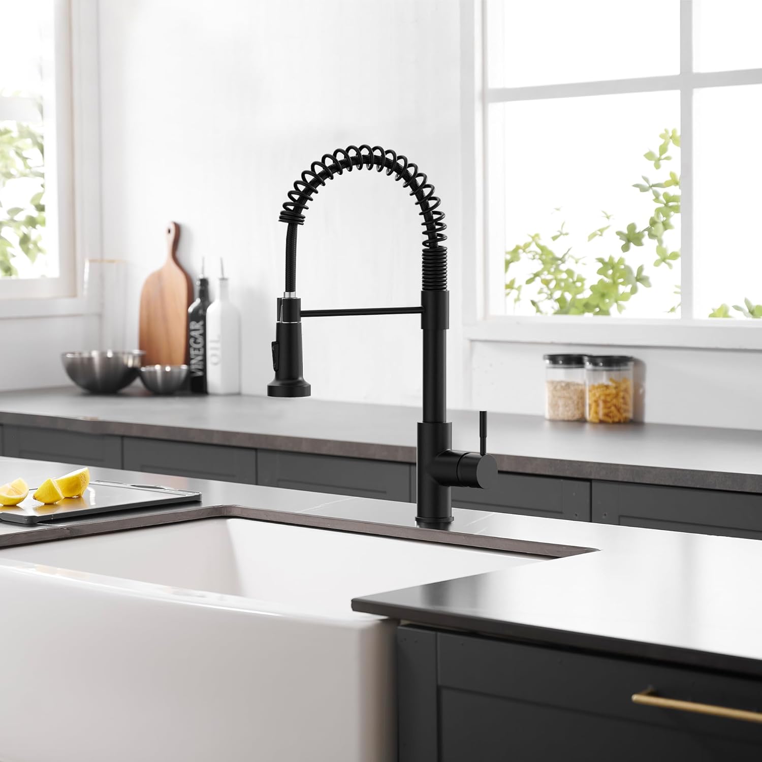 Thumbnail 5 de GIMILI Black Kitchen Faucet pull-down sprayer ๐ฐ