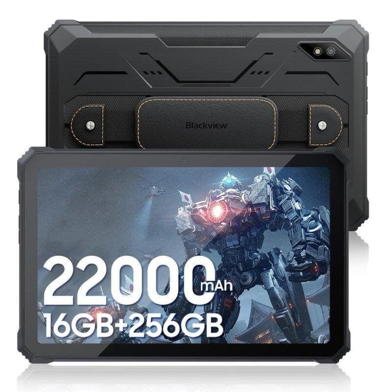 Detalle de Tablet Blackview Active 8 Pro 10.36" 256GB 4G Android 15 Negra