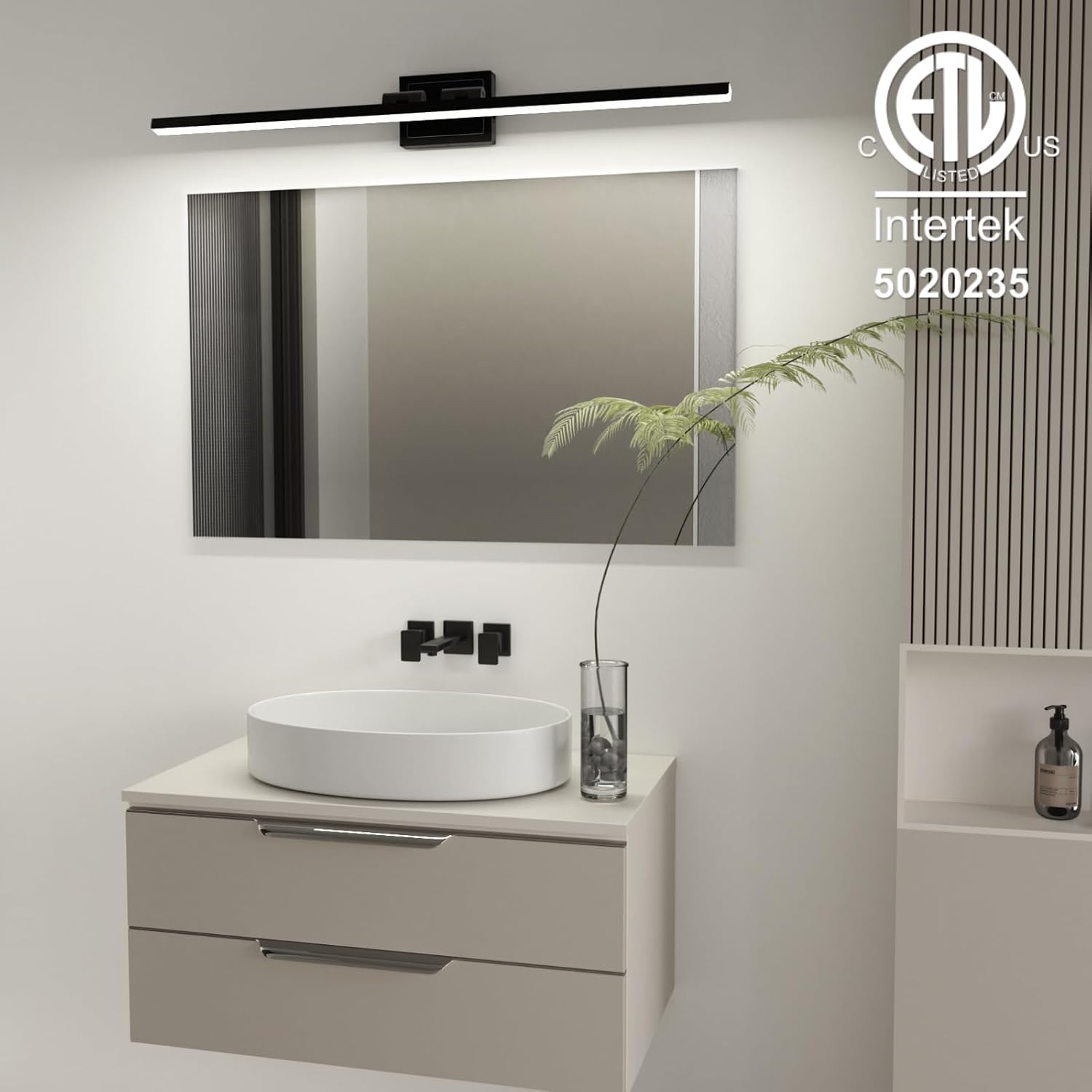 Detalle 1 de VOLISUN Bathroom Vanity Light, 48-Inch