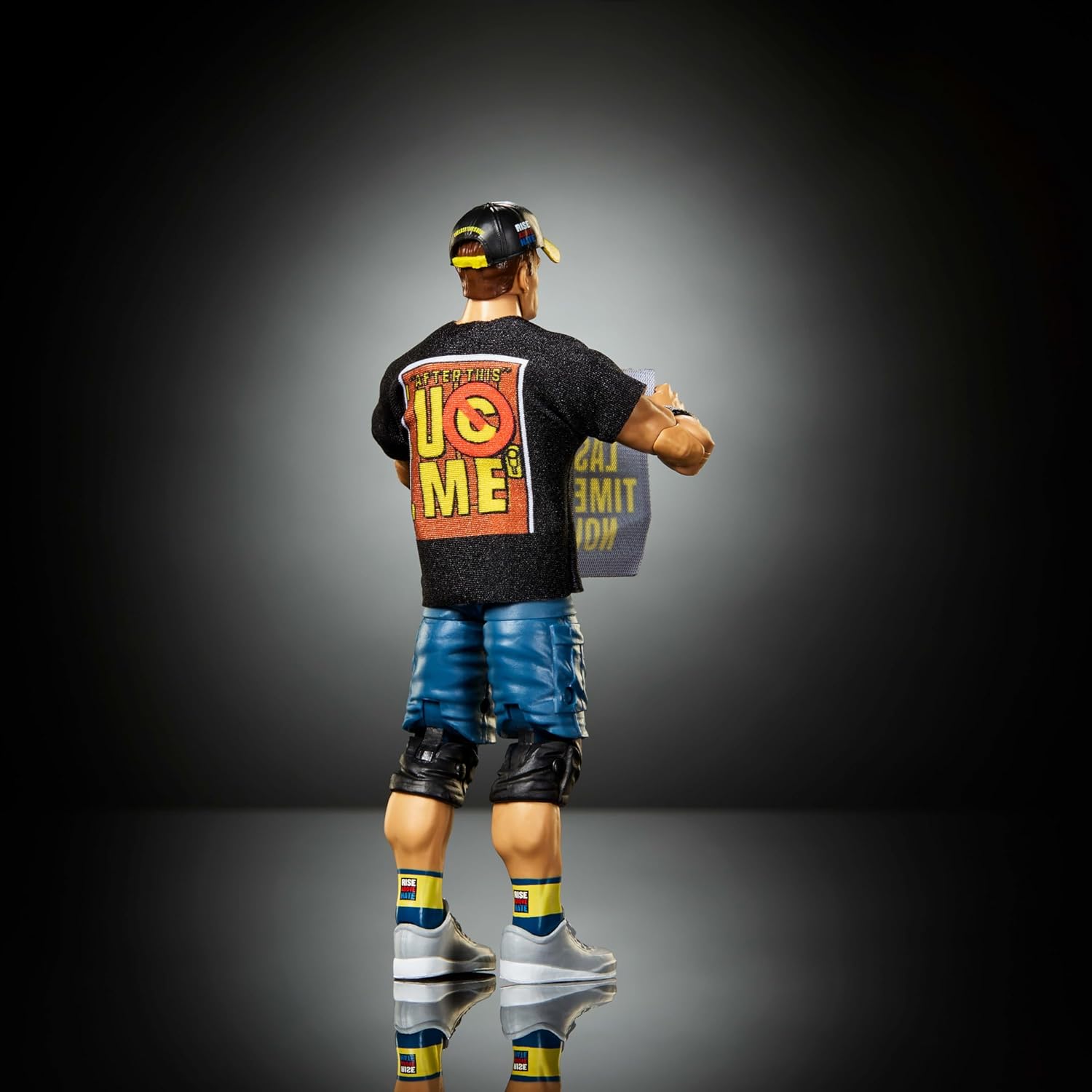 Detalle de Mattel WWE Elite Collection Top Picks John Cena Figure Set (6-inch) with Swappable Hands & Ring Gear