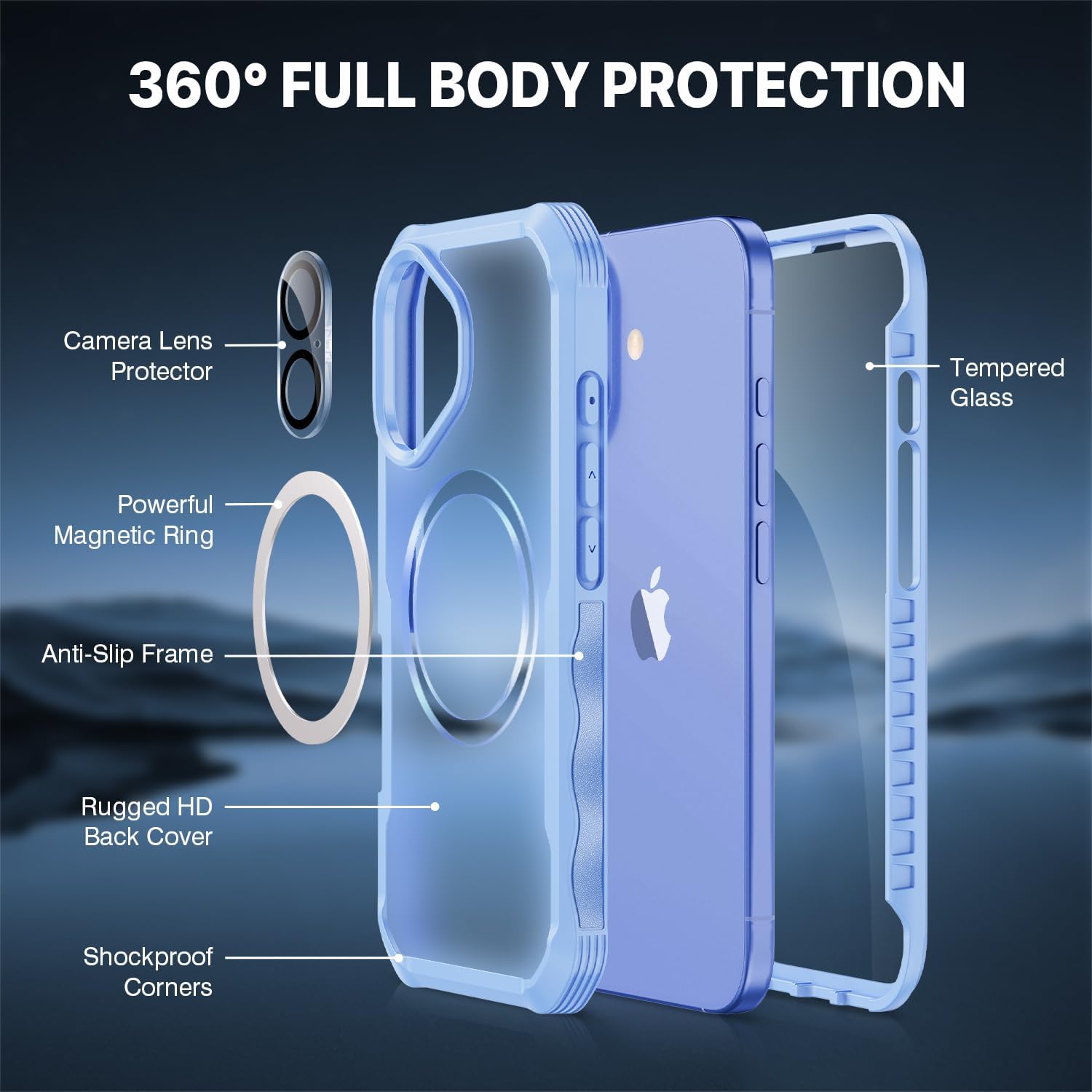 Thumbnail 1 de iPhone 16 case with MagSafe, 6.1 inch