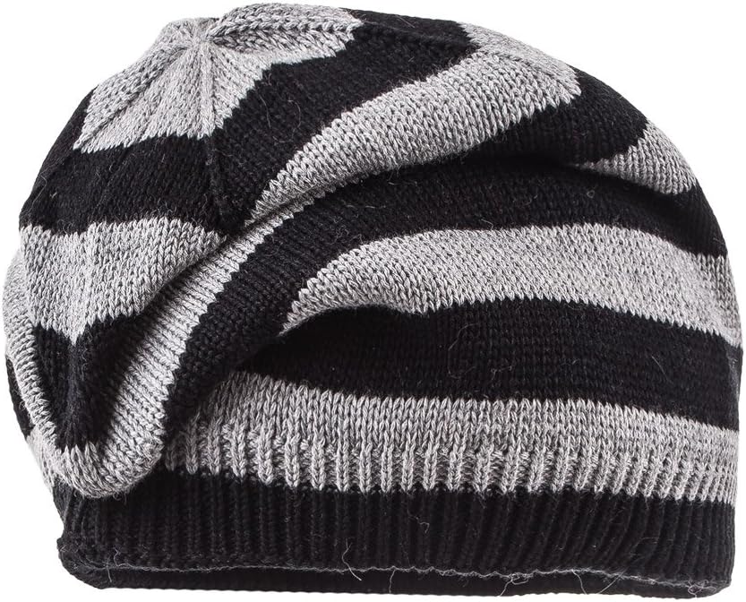 Thumbnail 1 de maximo Bonnet rayé pour bébé garçon – Multicolore (Gris moyen/Noir) Taille 51/53