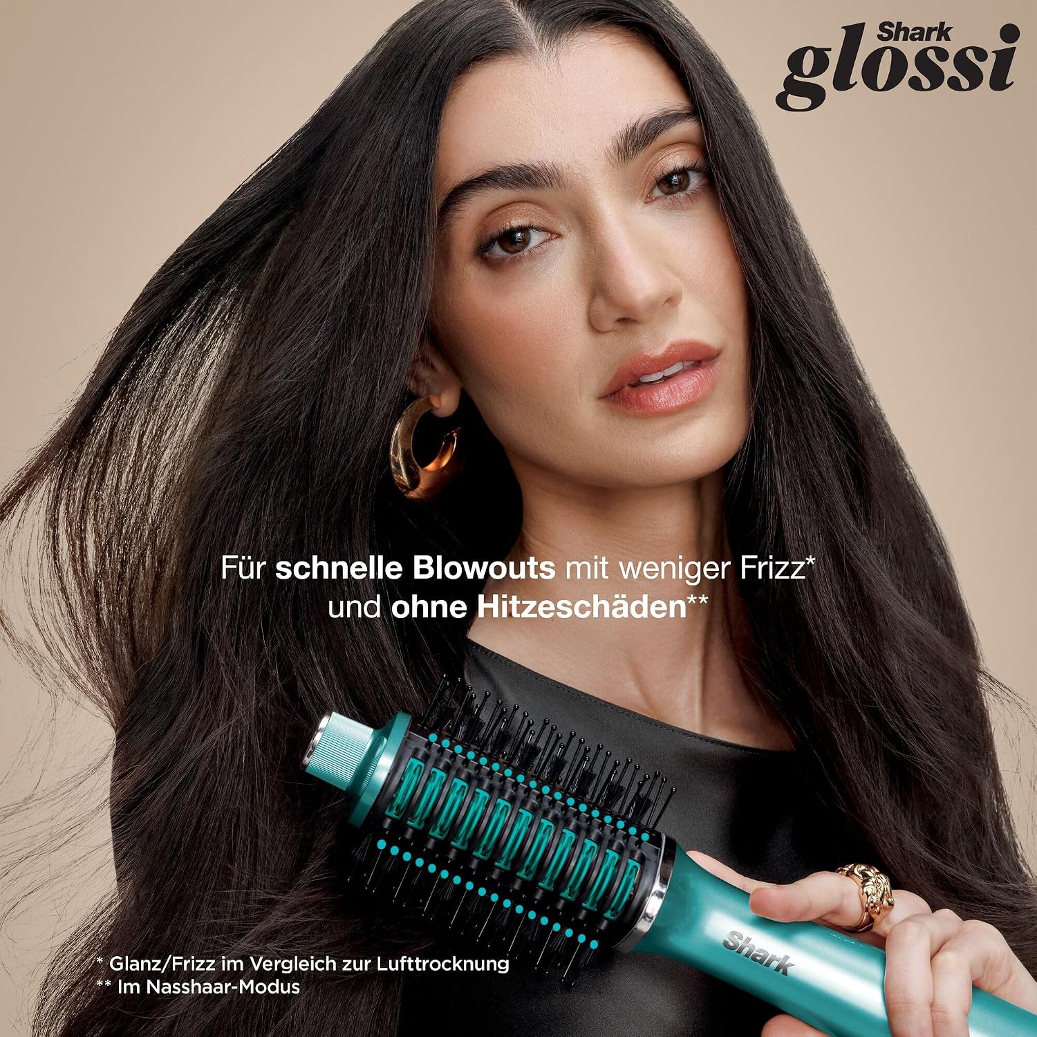 Detalle de Shark Glossi 2-in-1 Styler mit Heißluft