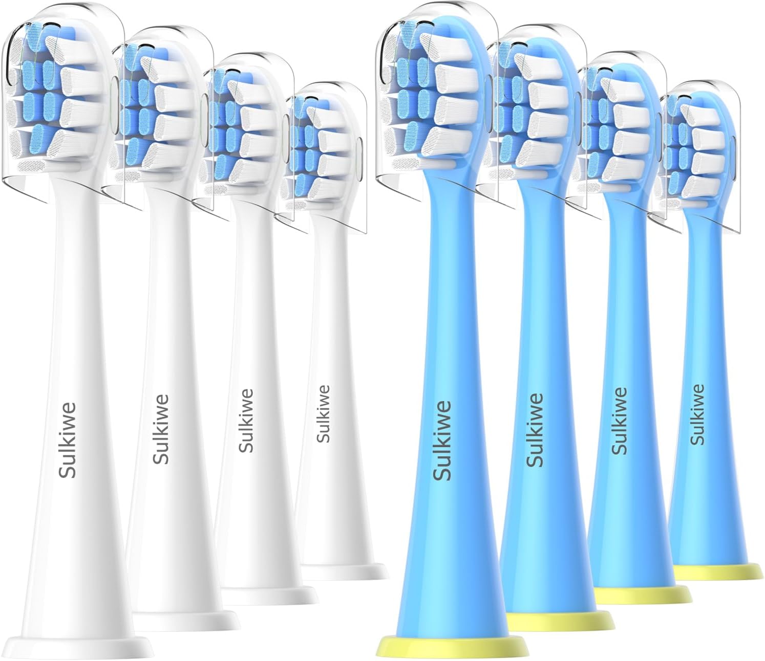 Detalle de Sulkiwe Kids Ersatzbürsten 8er für Philips Sonicare