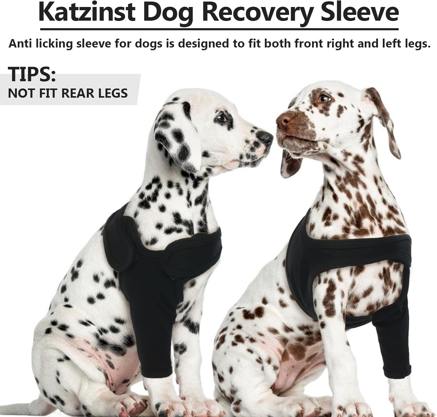 Detalle 2 de Recovery Sleeve Dog: Elbow Pads for Dogs – Front/Right or Left Leg Sleeve Protector