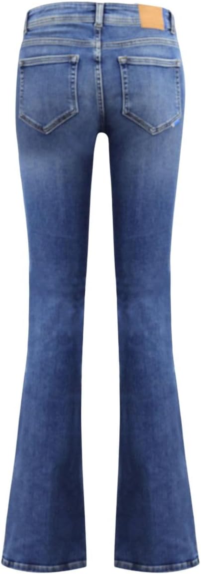 Detalle 1 de LTB Juliana – Jeans Moderne Femme, coupe bootcut et low rise, denim bleu délavé moyen