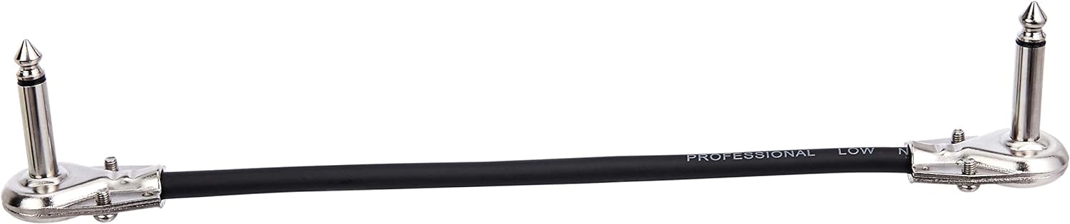 Thumbnail 3 de Amazon Basics 1/4" Right‑Angle Guitar Patch Cables (15 cm, Pack of 6) — Practical, Built to Last