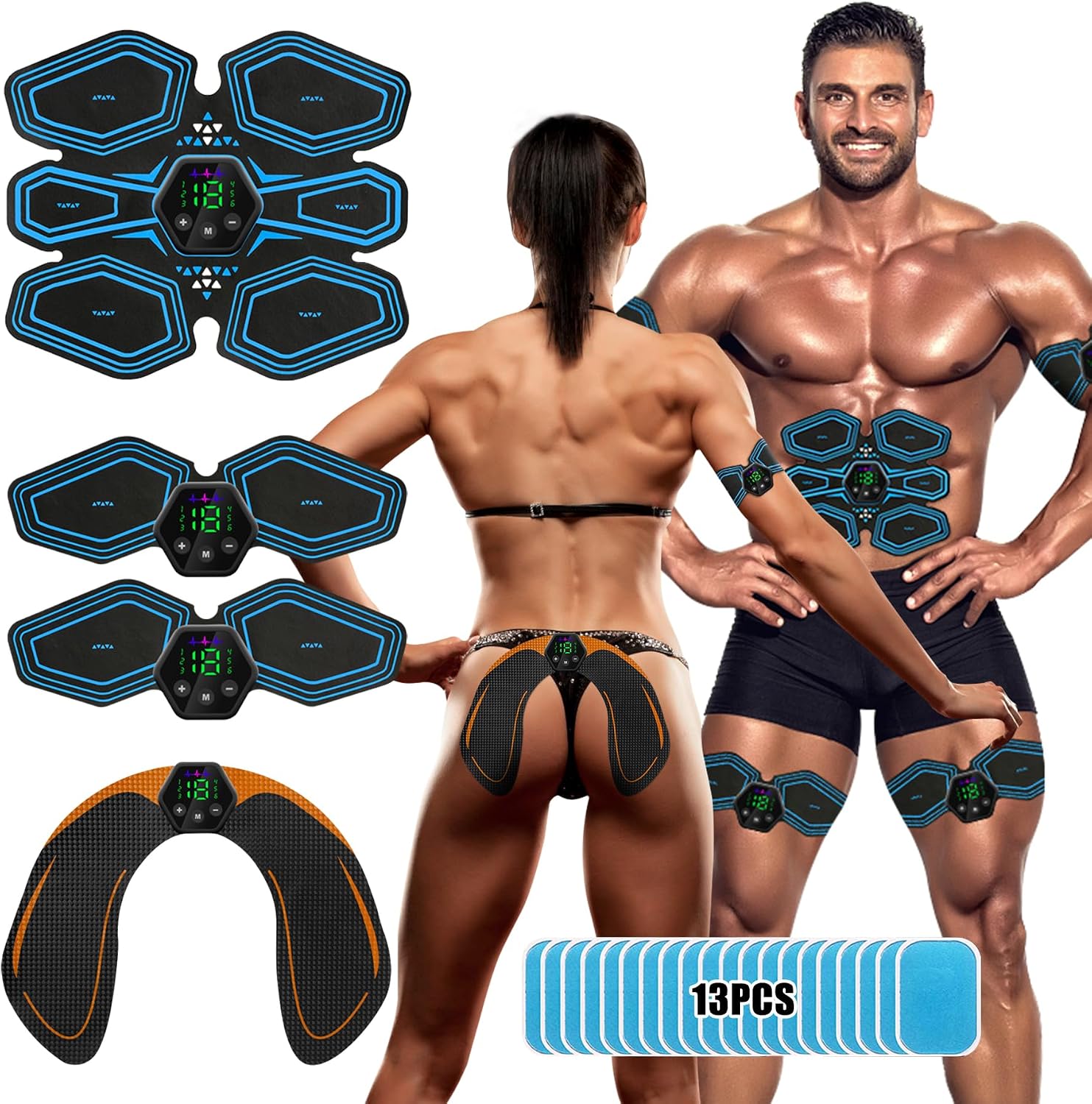 Detalle de iWarmbase EMS Muscle Stimulator | Ab Trainer and Full Body Toning Belt