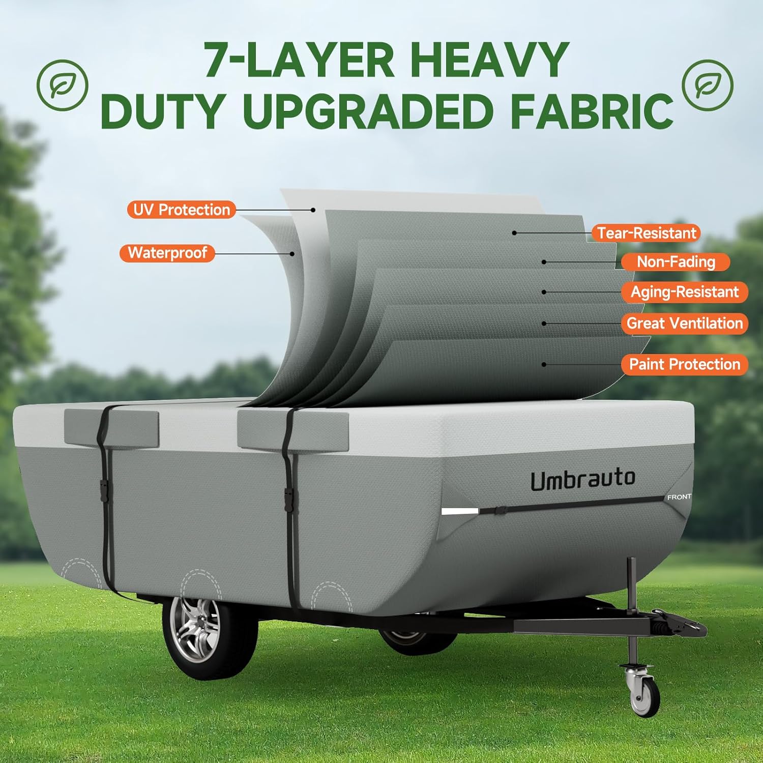 Thumbnail 5 de Umbrauto Pop Up Folding Camper Cover 10'โ12' ๐