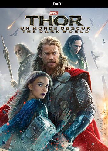 Detalle de Marvel Thor: The Dark World (Bilingual) DVD, NTSC, 1-Hour-52-Minute Runtime