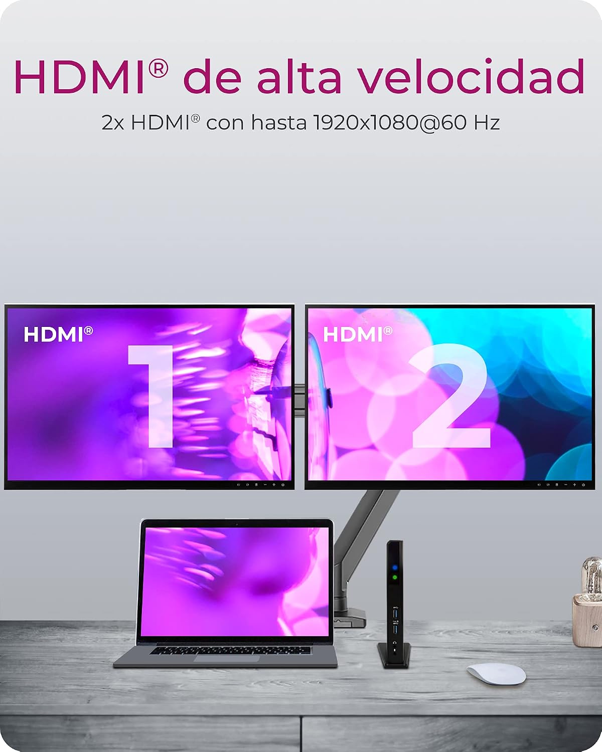 Thumbnail 5 de ICY BOX IB-DK2251AC Docking Station 11 en 1