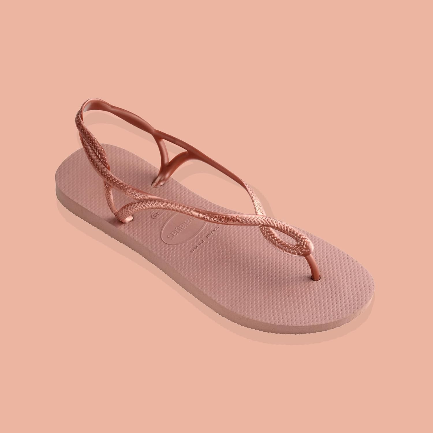 Detalle de Havaianas Luna sandali da donna comodi con chiusura alla caviglia e suola antiscivolo