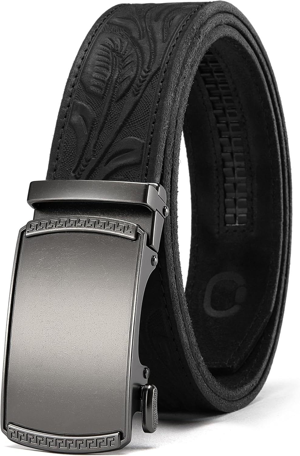 Thumbnail 6 de CHAOREN Mens Belt Leather Ratchet Belt - Customizable Fit, Effortless Style (35mm)