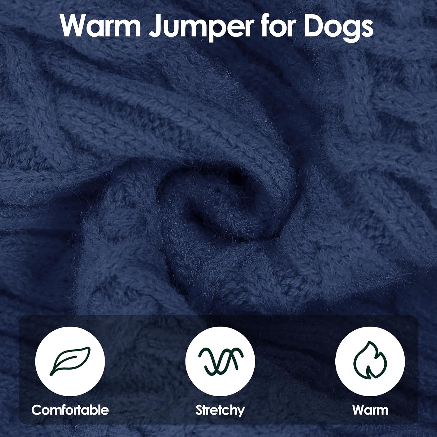 Thumbnail 2 de AOFITEE Small Dog Jumper Blue S