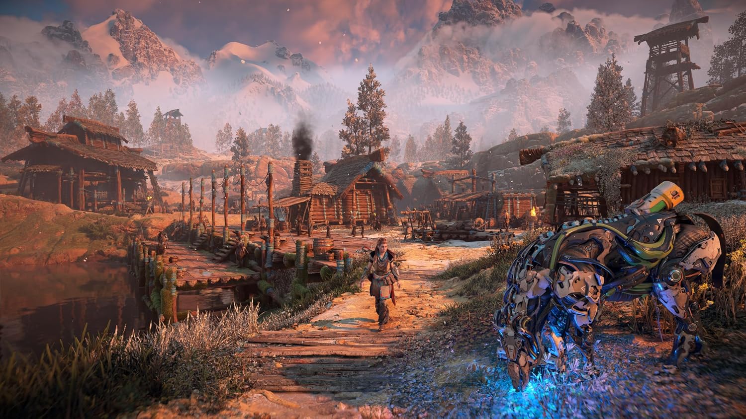 Detalle 2 de Horizon Zero Dawn Remastered sur PS5 (version physique avec disque) — en français, 1 joueur