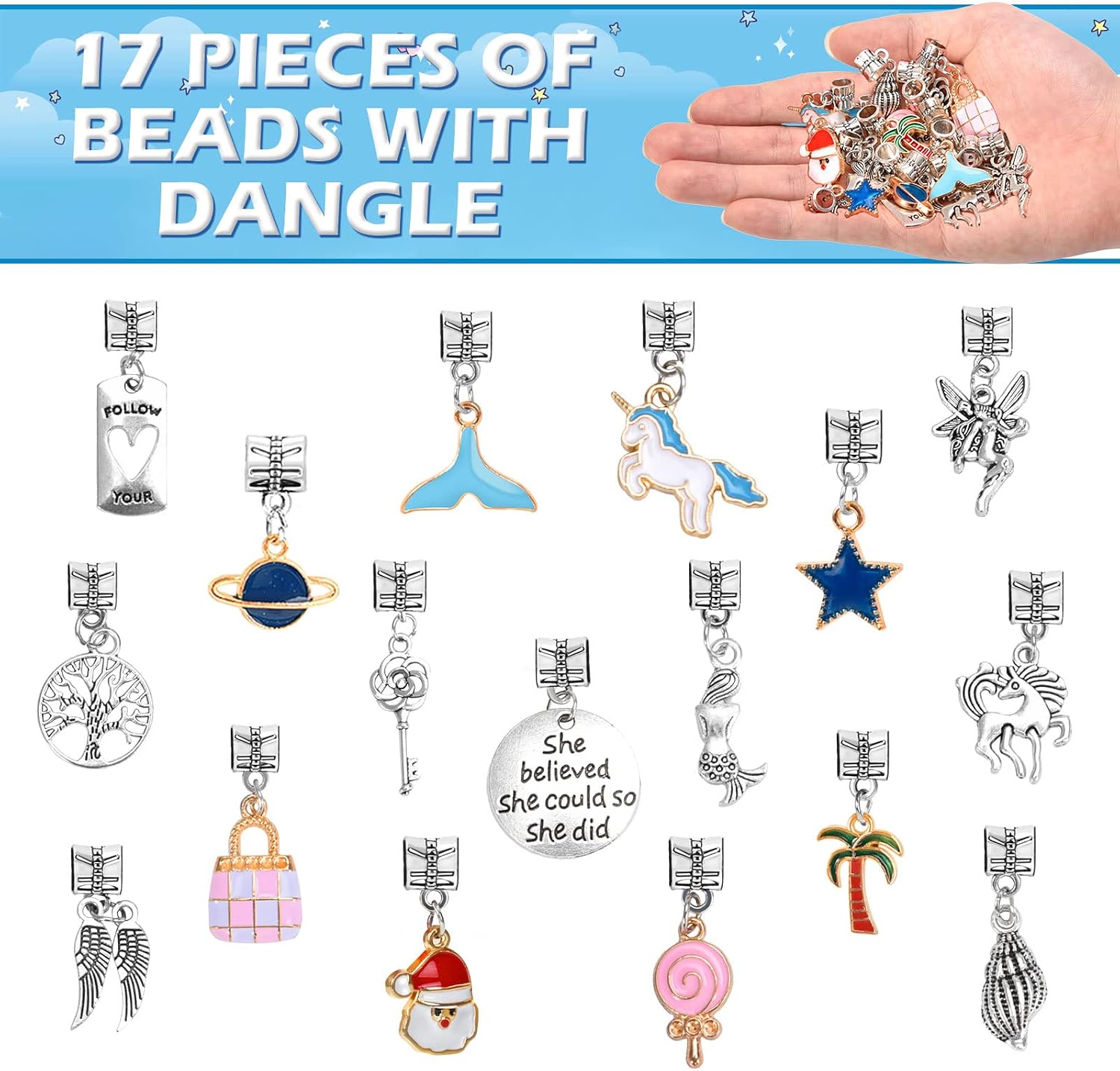 Thumbnail 6 de ZOOI Bastelset Armbänder für Mädchen 5–9 Jahre