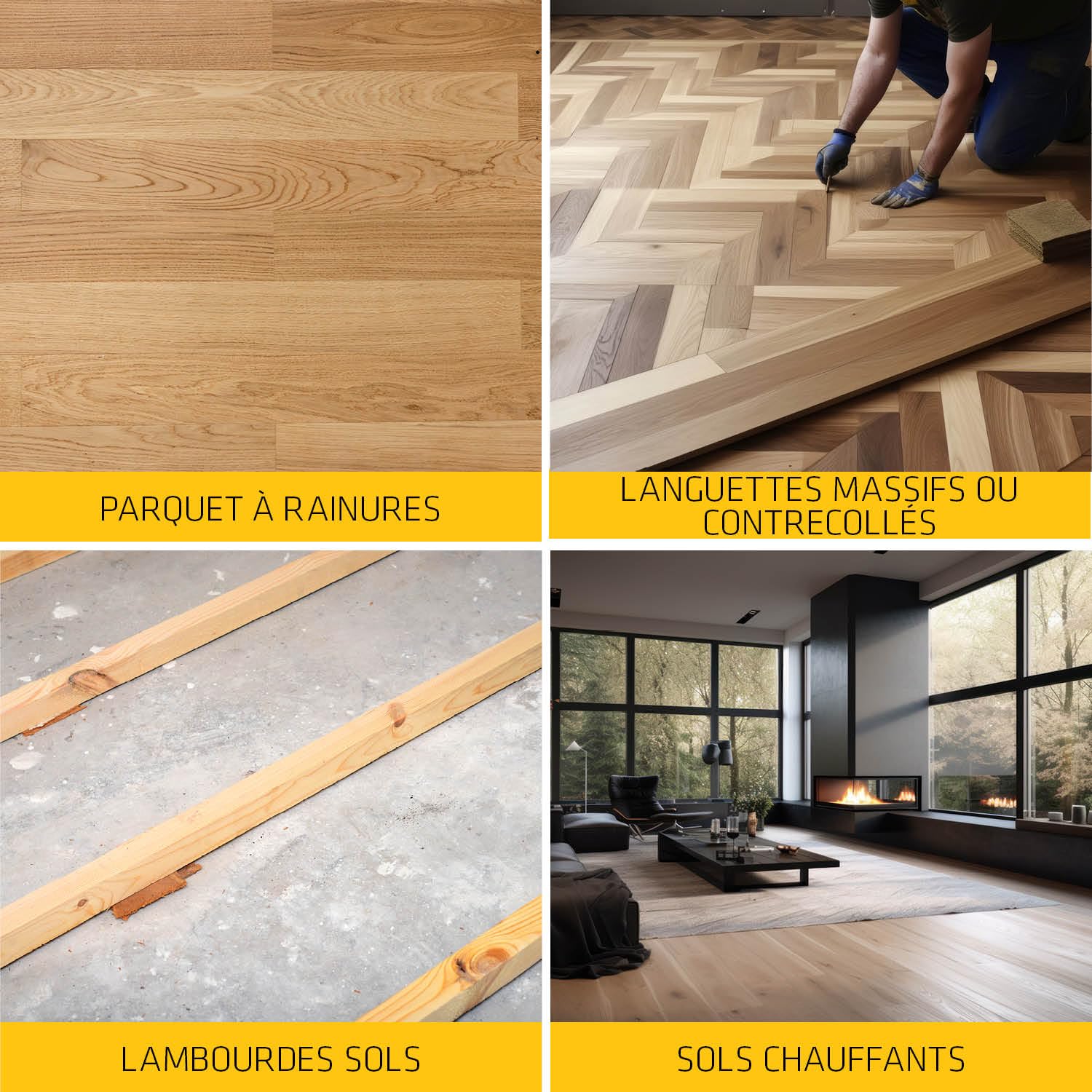 Thumbnail 5 de Sika Adheflex Parquet PURFORM : colle parquet multi-support, 600 ml