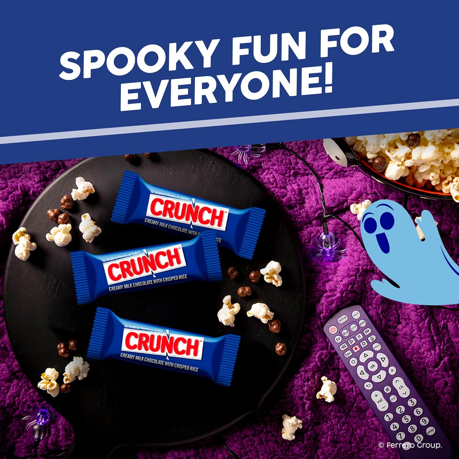 Thumbnail 6 de CRUNCH Fun Size Candy Bars, 18 oz Bag of Milk Chocolate with Crisped Rice
