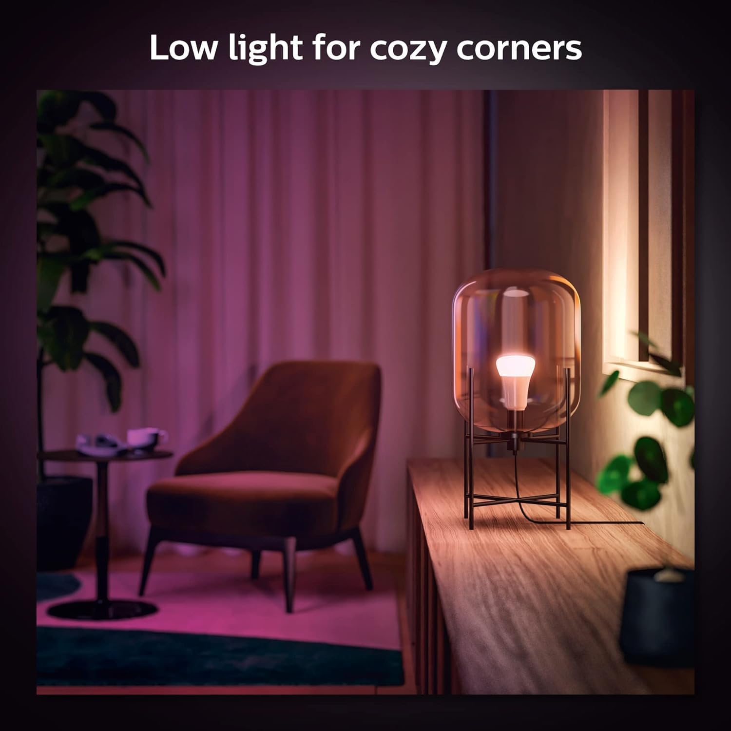 Thumbnail 2 de Philips Hue New White and Colour Ambiance Smart Light Bulb 4 Pack (60W, 800lm) – E27 Bluetooth Edition