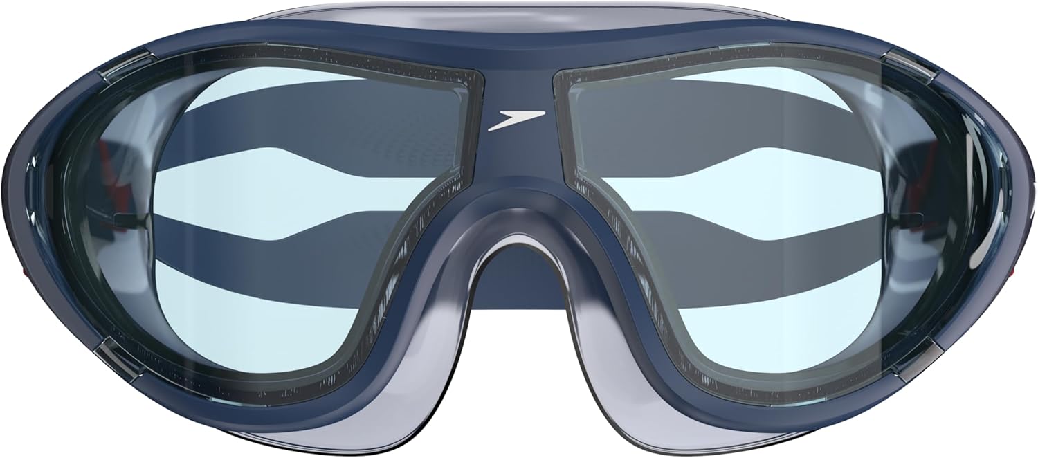 Detalle de Speedo Biofuse Mask Open Water – Maschera da nuoto ergonomica, anti-appannamento e protezione UV