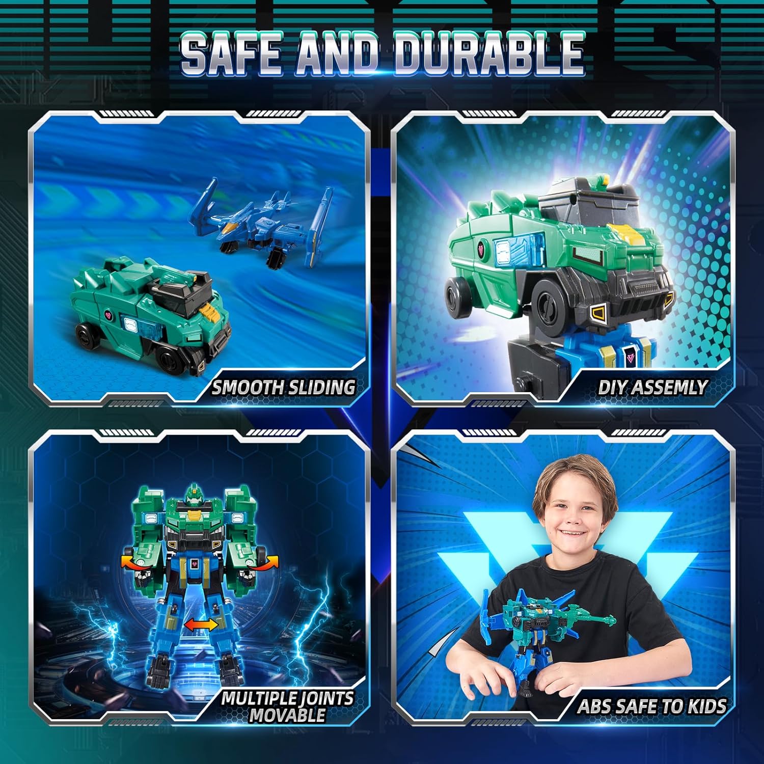 Thumbnail 5 de Quantum Heroes DINOSTER 2-In-1 Roboter Stego