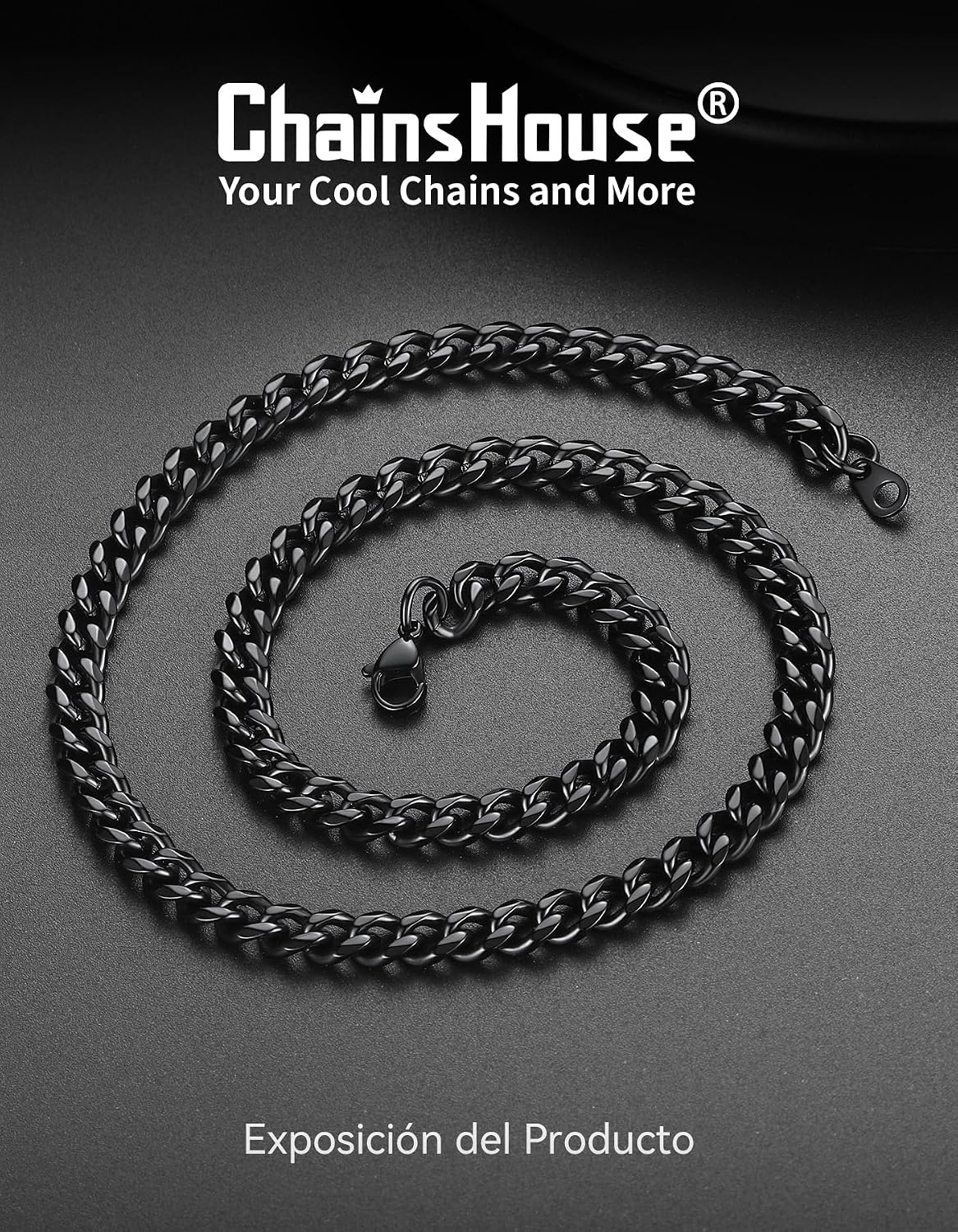 Thumbnail 4 de ChainsHouse Cadena Cubana 6 mm 51 cm