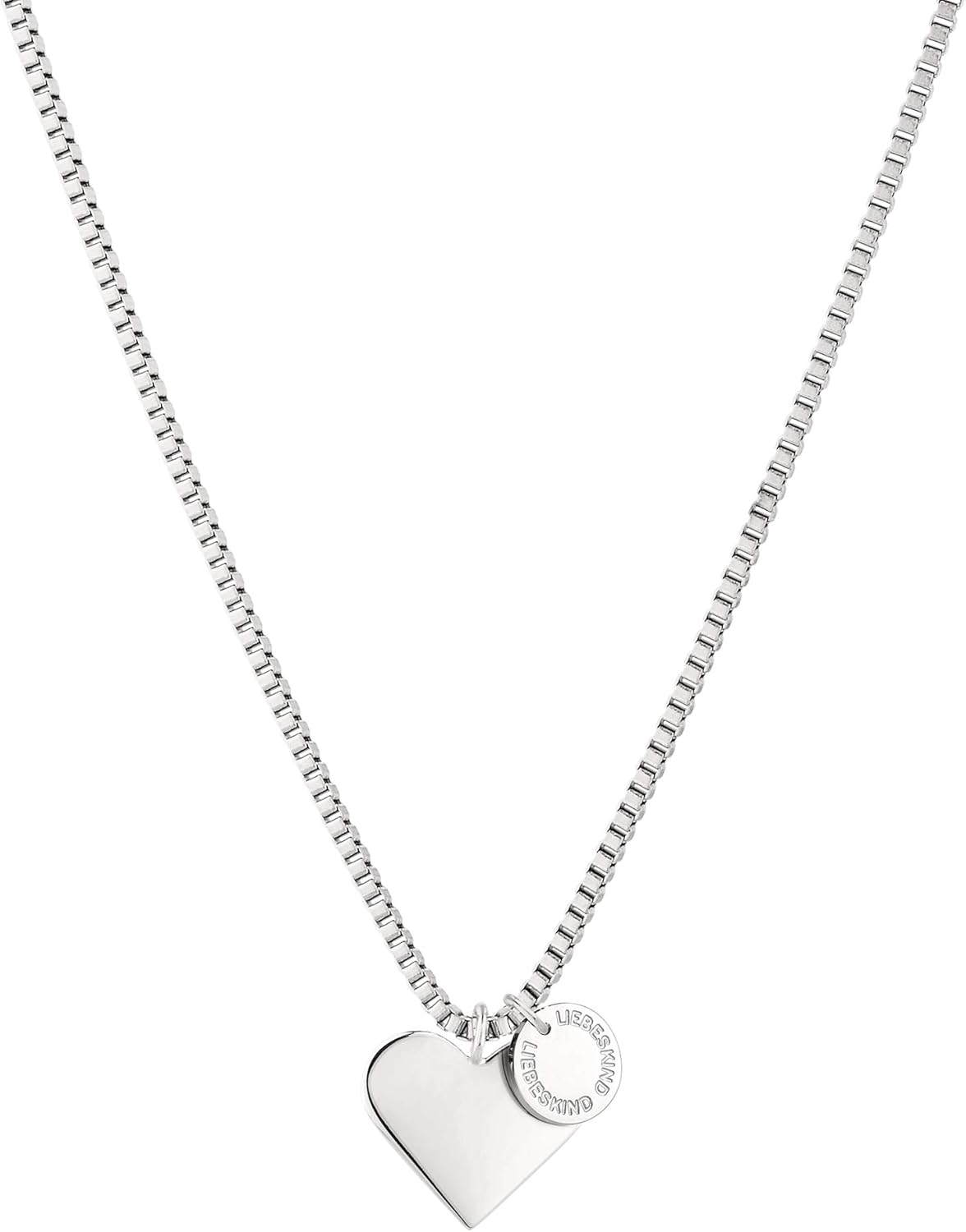 Thumbnail 6 de LIEBESKIND BERLIN Herz-Schmuck für Damen: Edelstahl-Kette, Armband & Ohrringe mit Herzanhänger