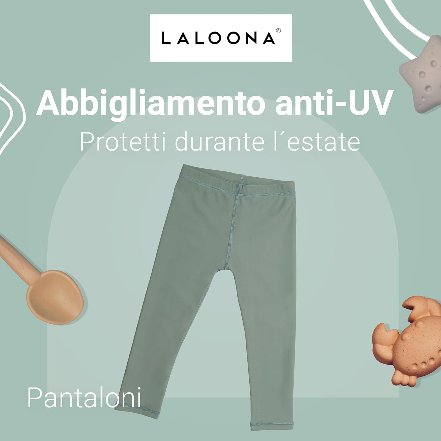 Thumbnail 1 de Pantaloni neonato LaLoona con protezione UV UPF 80+ per costume da bagno