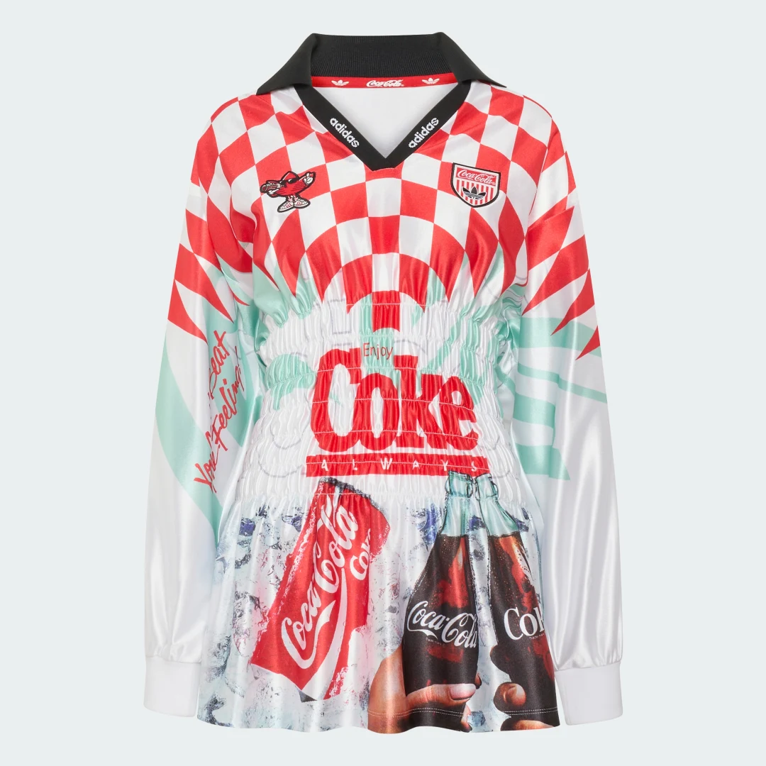 Thumbnail 3 de Camiseta Mash Up Smocked de Adidas — estilo blanco para diario