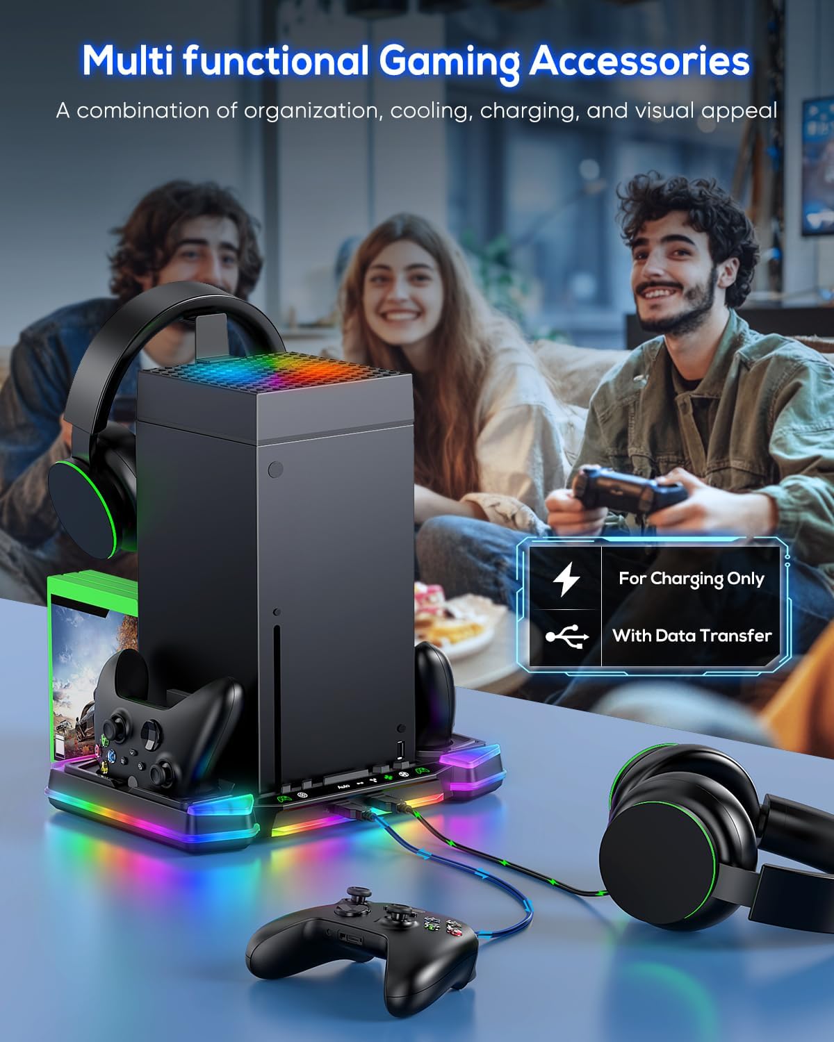 Thumbnail 6 de Xbox Series X Upgraded Cooling Fan with 1400 mAh Batteries