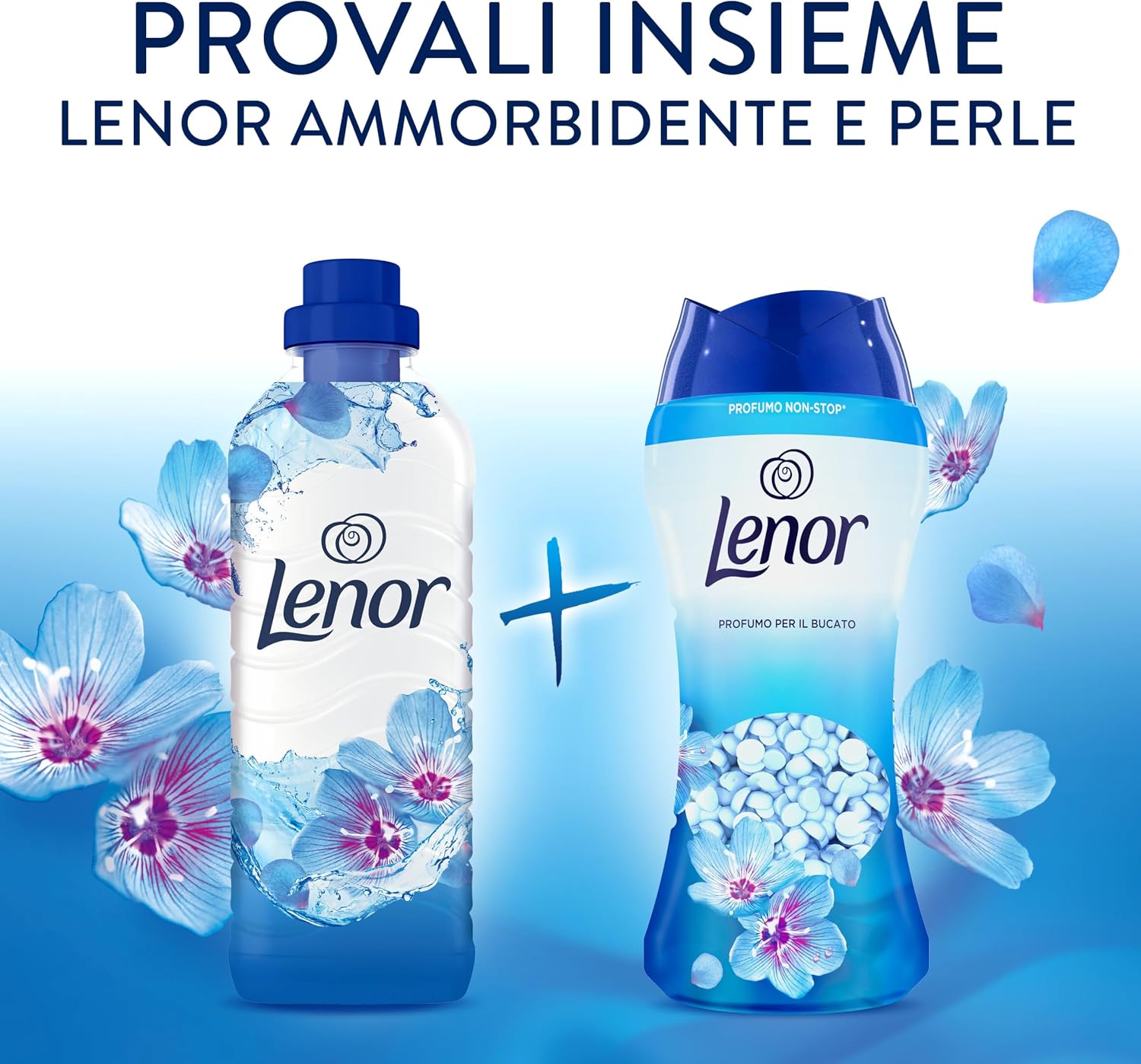 Detalle 2 de Lenor Ammorbidente Lavatrice Concentrato 440 Lavaggi Risveglio Primaverile – profumo duraturo fino a 1 settimana