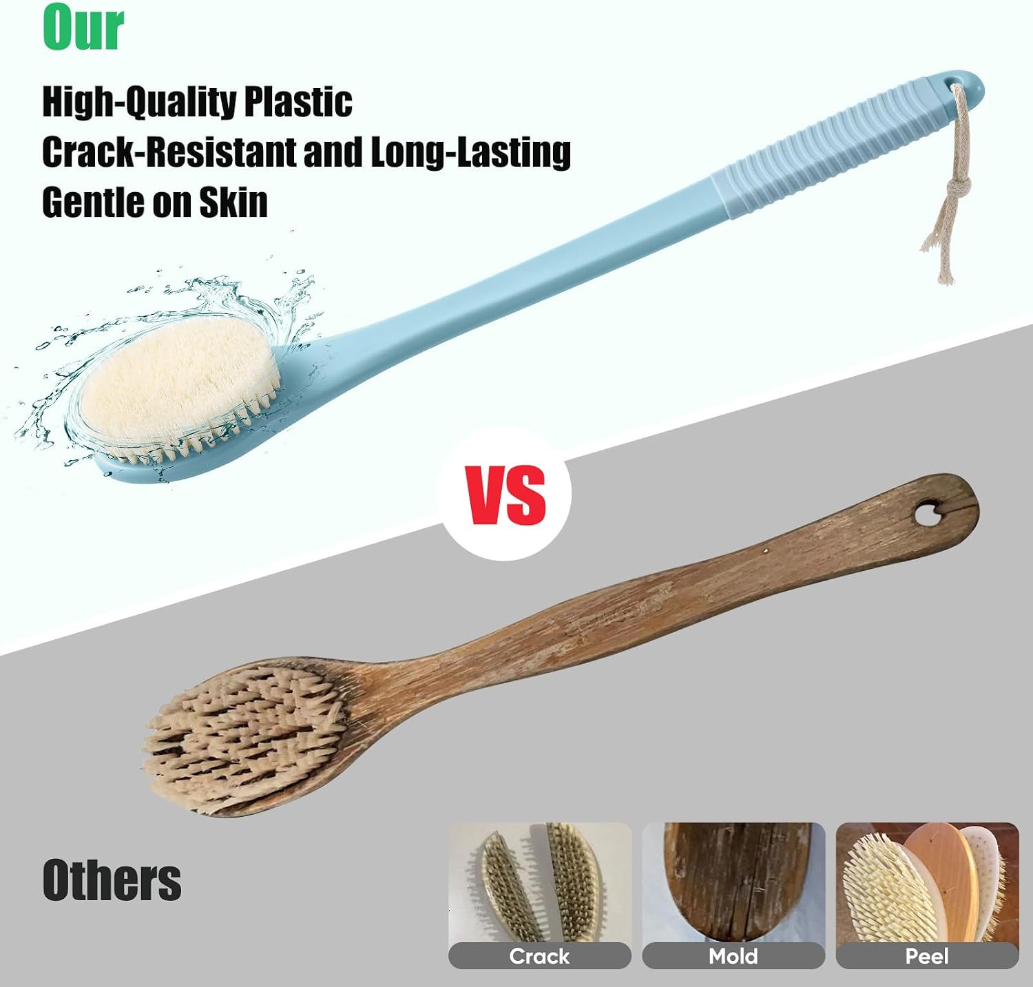Thumbnail 2 de ROLIZOE Back Scrubber, 17-Inch