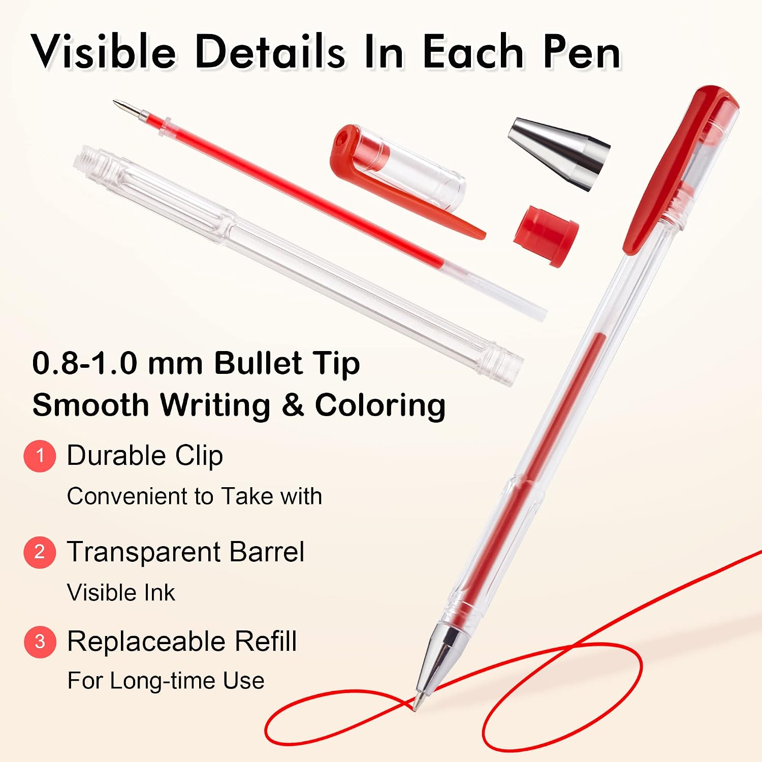 Detalle 2 de Shuttle Art Gel Pens 120-colour set for colouring 🎨