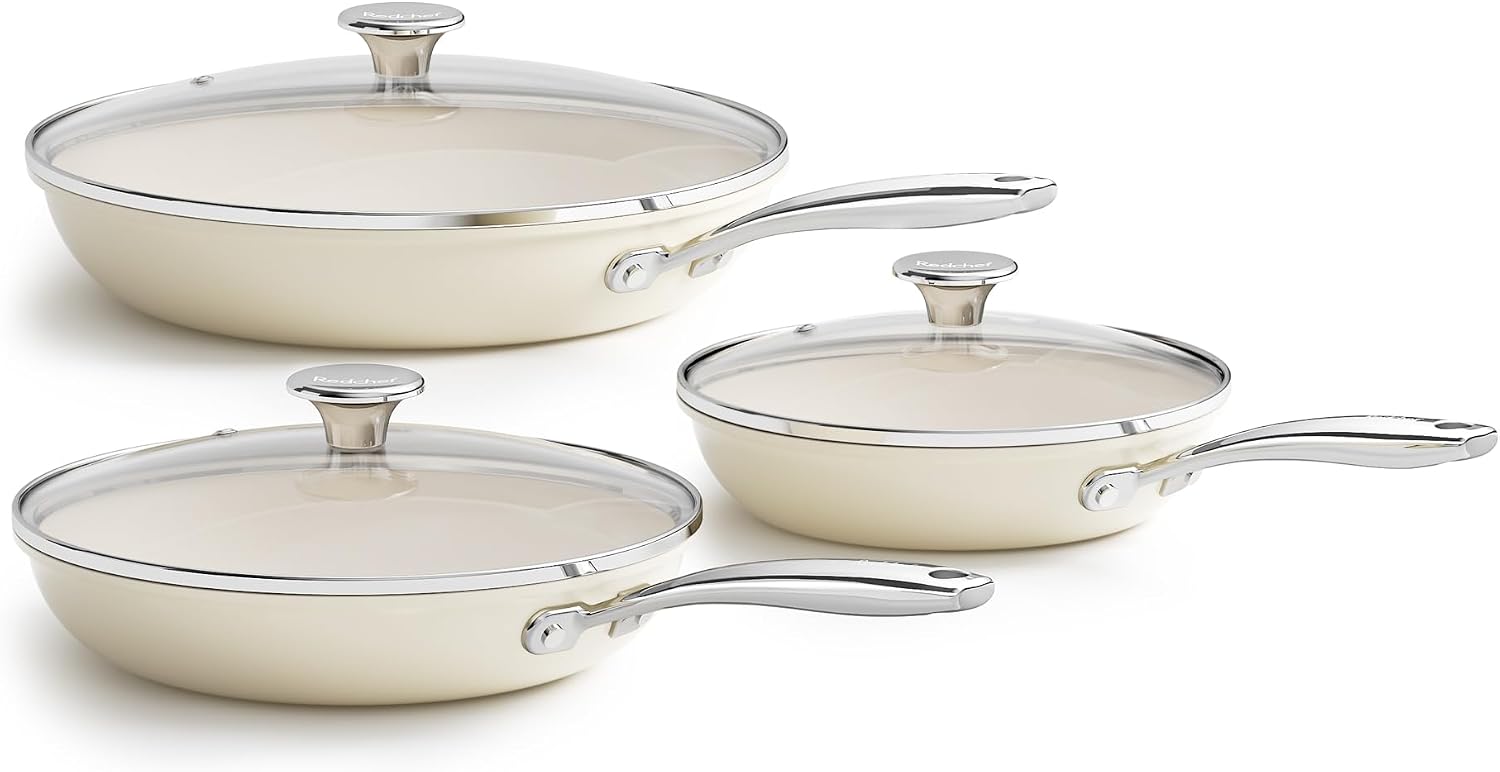 Detalle de Redchef Pfannenset Keramik 6-teilig 20–28 cm