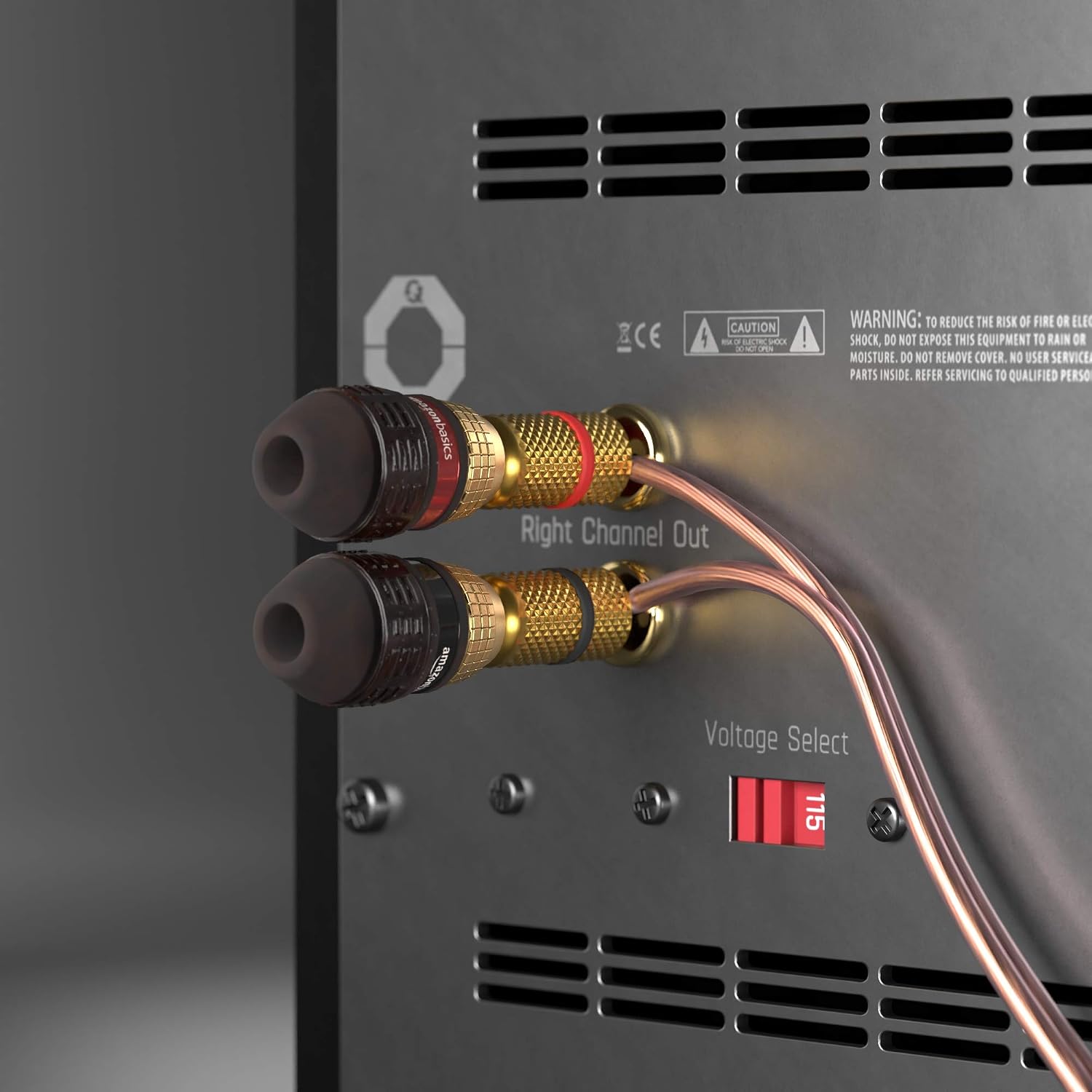 Detalle 2 de Amazonベーシック SW100ft スピーカーケーブル 16ゲージ 30.5m ブロンズ