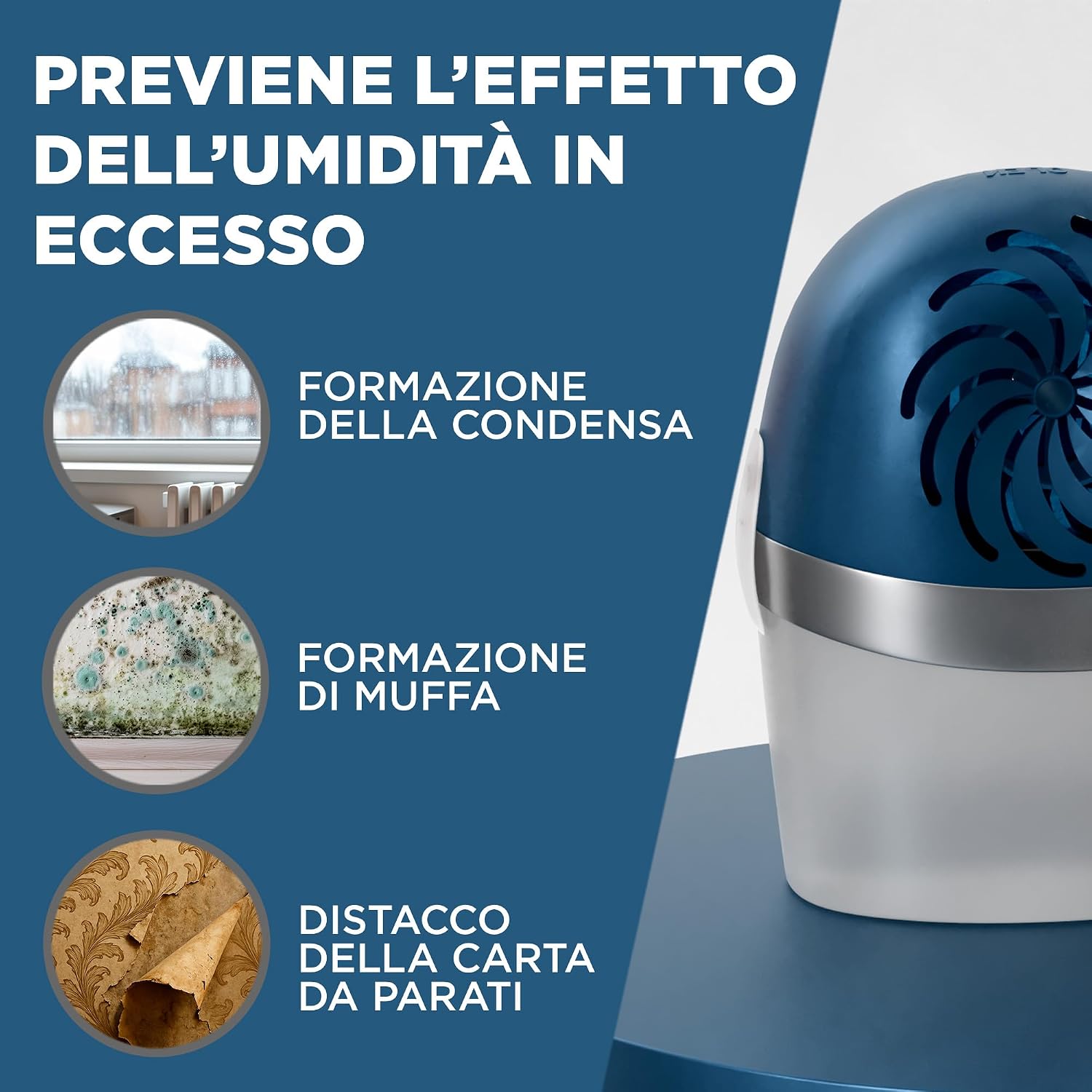 Detalle 2 de Ariasana Aero 360° kit assorbiumidità 450 g 🌬