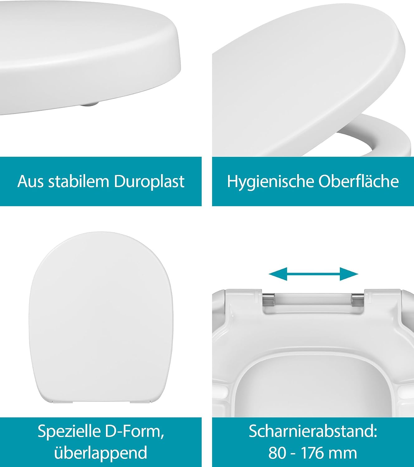 Detalle de WC-Sitz Calmwaters 26LP6261 für Ideal Standard