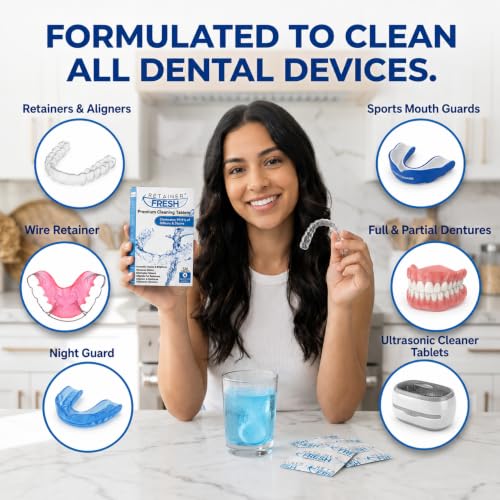 Thumbnail 2 de Retainer Fresh Retainer Cleaner Tablets 120 Tablets – Minty Fresh, 4-Month Supply