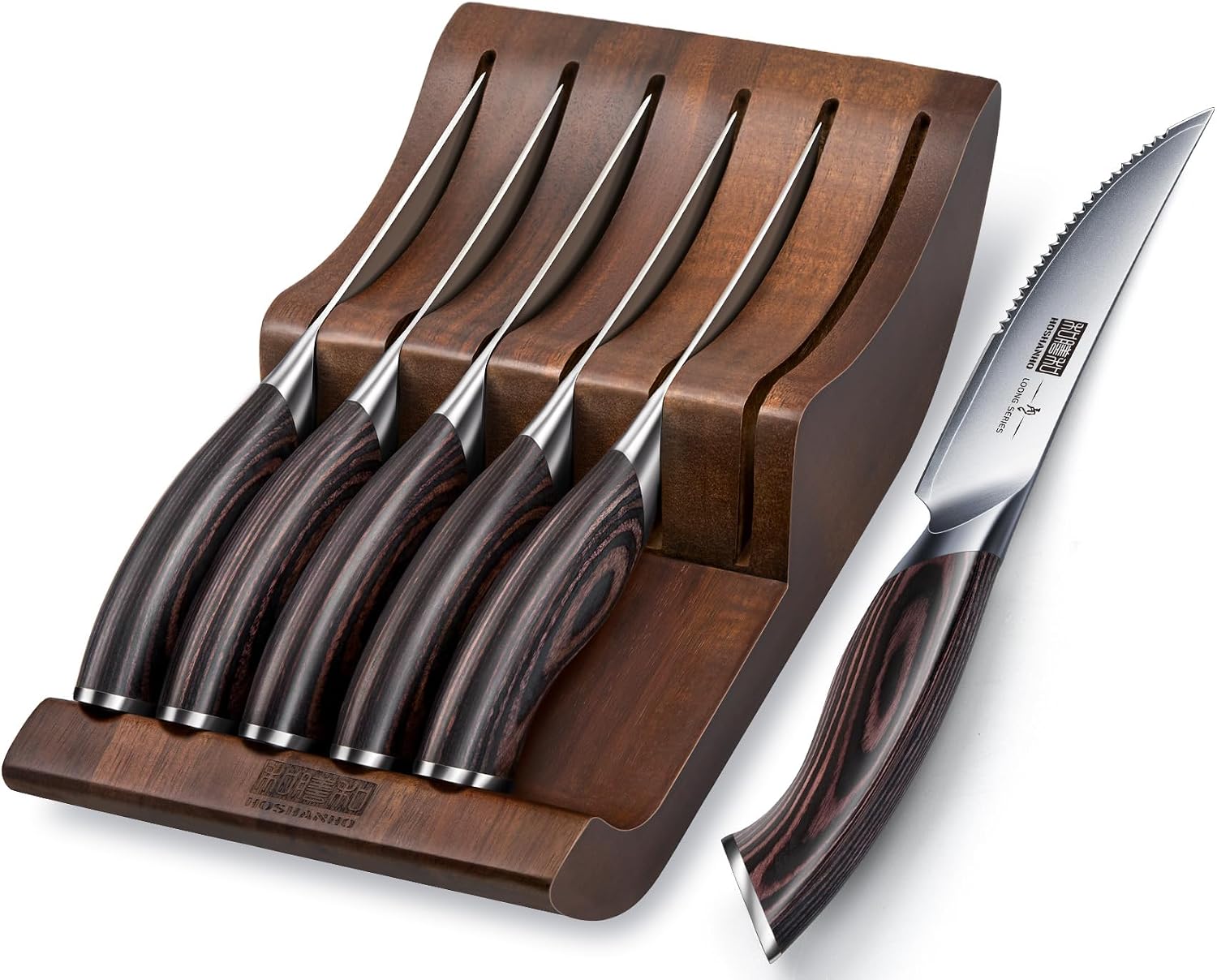 Detalle de HOSHANHO Steak Knife Set 4.5-Inch