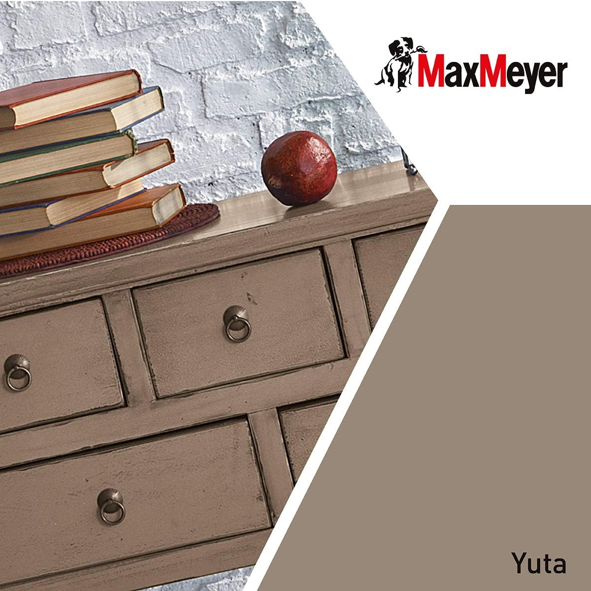 Detalle de Maxmeyer Smalto All'Acqua Poliuretanico Opaco Yuta – 0,75 L