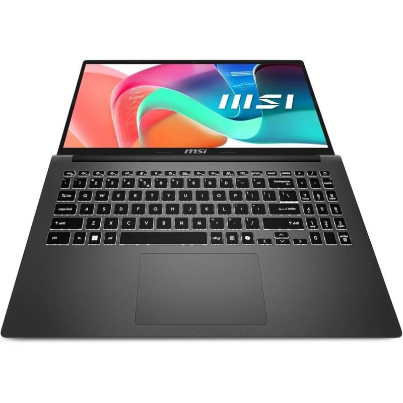 Detalle de MSI Modern 15 F1MG-610ES: Portátil potente para creativos y profesionales en movimiento