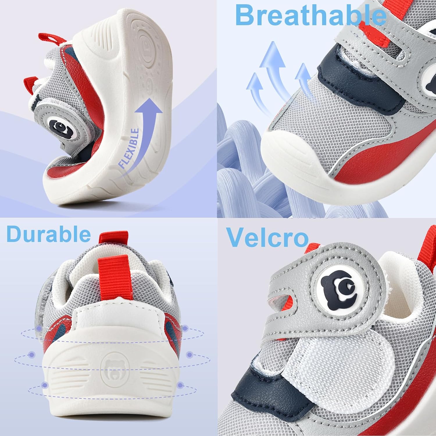 Thumbnail 2 de RVROVIC Baby Shoes: Soft Toddler Sneakers for Early Steps