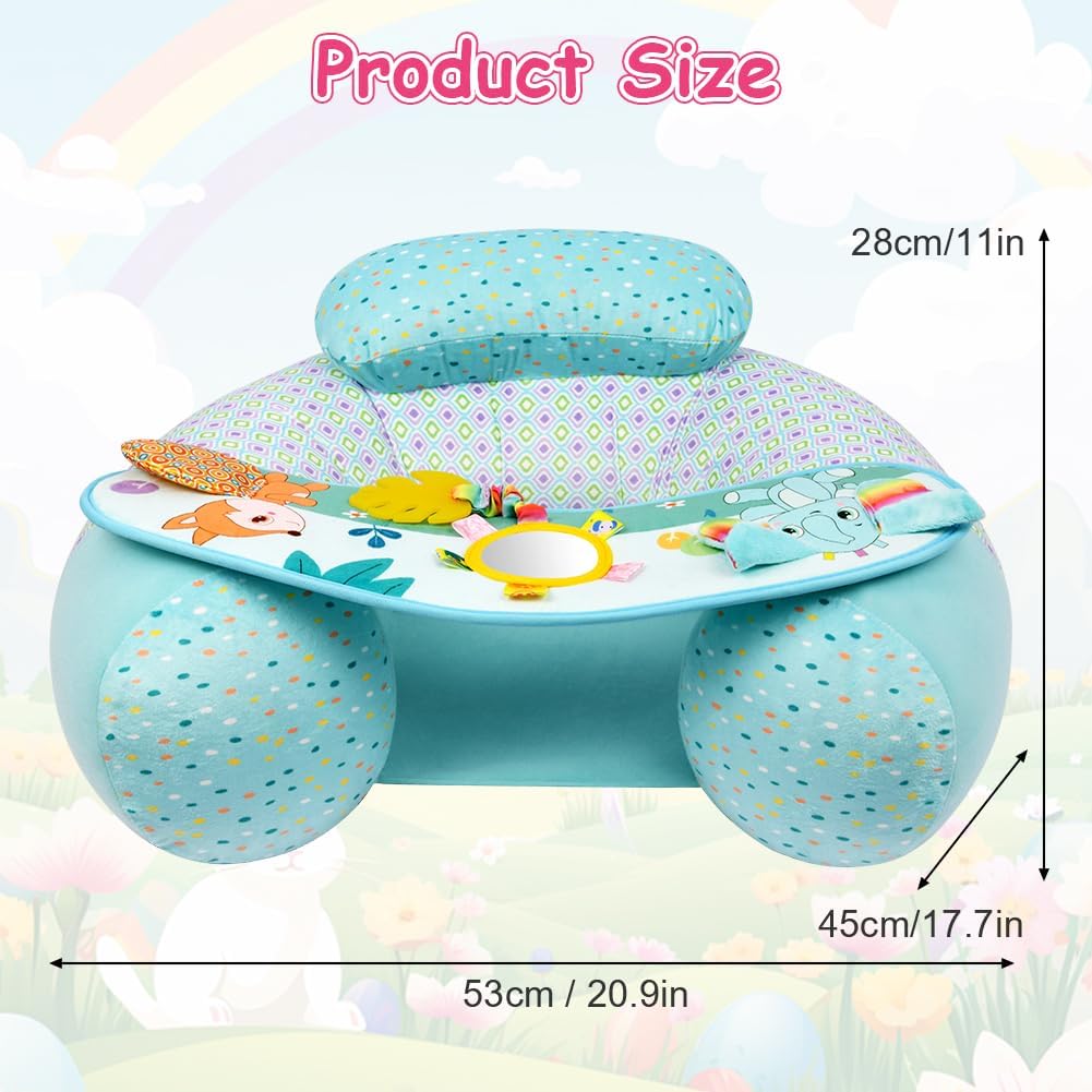 Thumbnail 1 de Alaoo Portátil e Inflable Asiento Azul