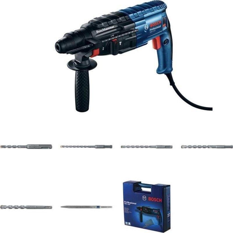 Detalle de Bosch GBH 240 790 W SDS Plus 2,7 J: martillo perforador robusto para hormigón y metal