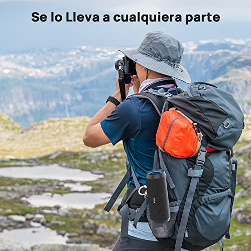 Thumbnail 8 de RIENOK Altavoz Bluetooth 30W Portátil: potencia, impermeabilidad IPX7 y RGB para fiestas al aire libre