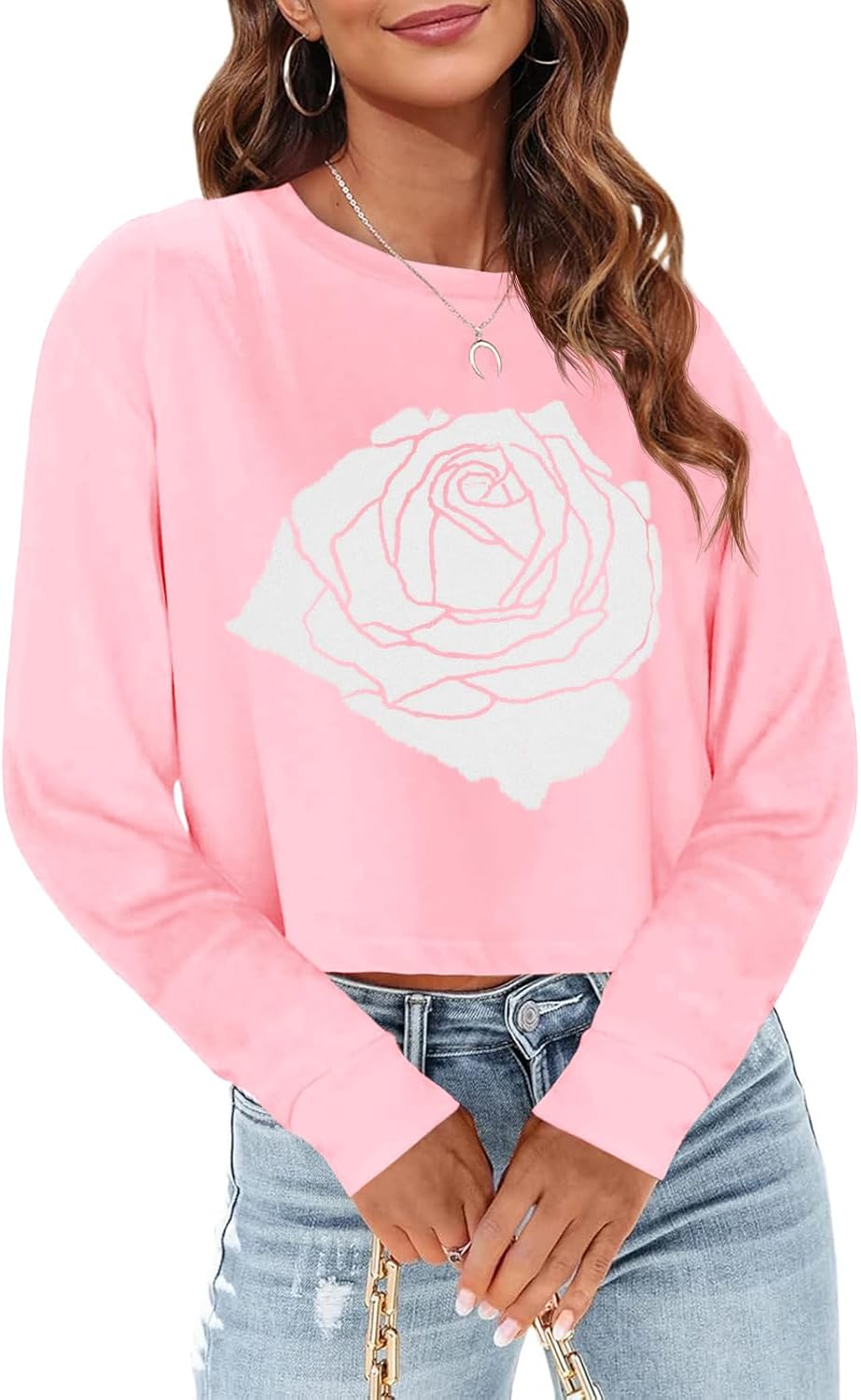 Detalle 2 de Tankaneo Women's Long-Sleeve Crop Top