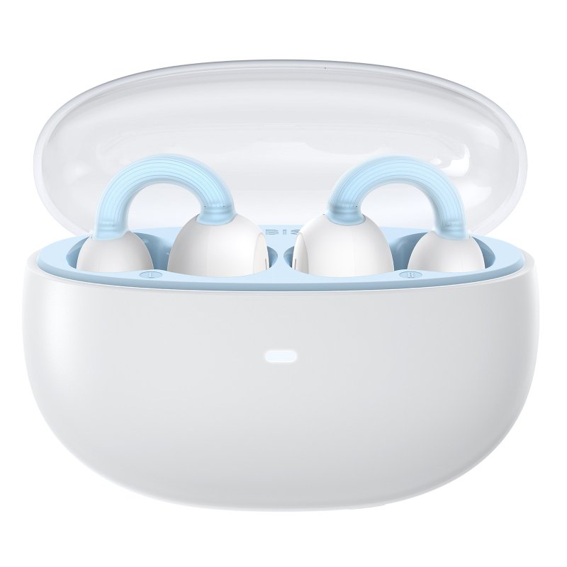 Thumbnail 1 de Baseus AirGo 1 Ring Open-Ear TWS Earbuds: auriculares inalámbricos blancos con Open-Ear y Bluetooth 5.3
