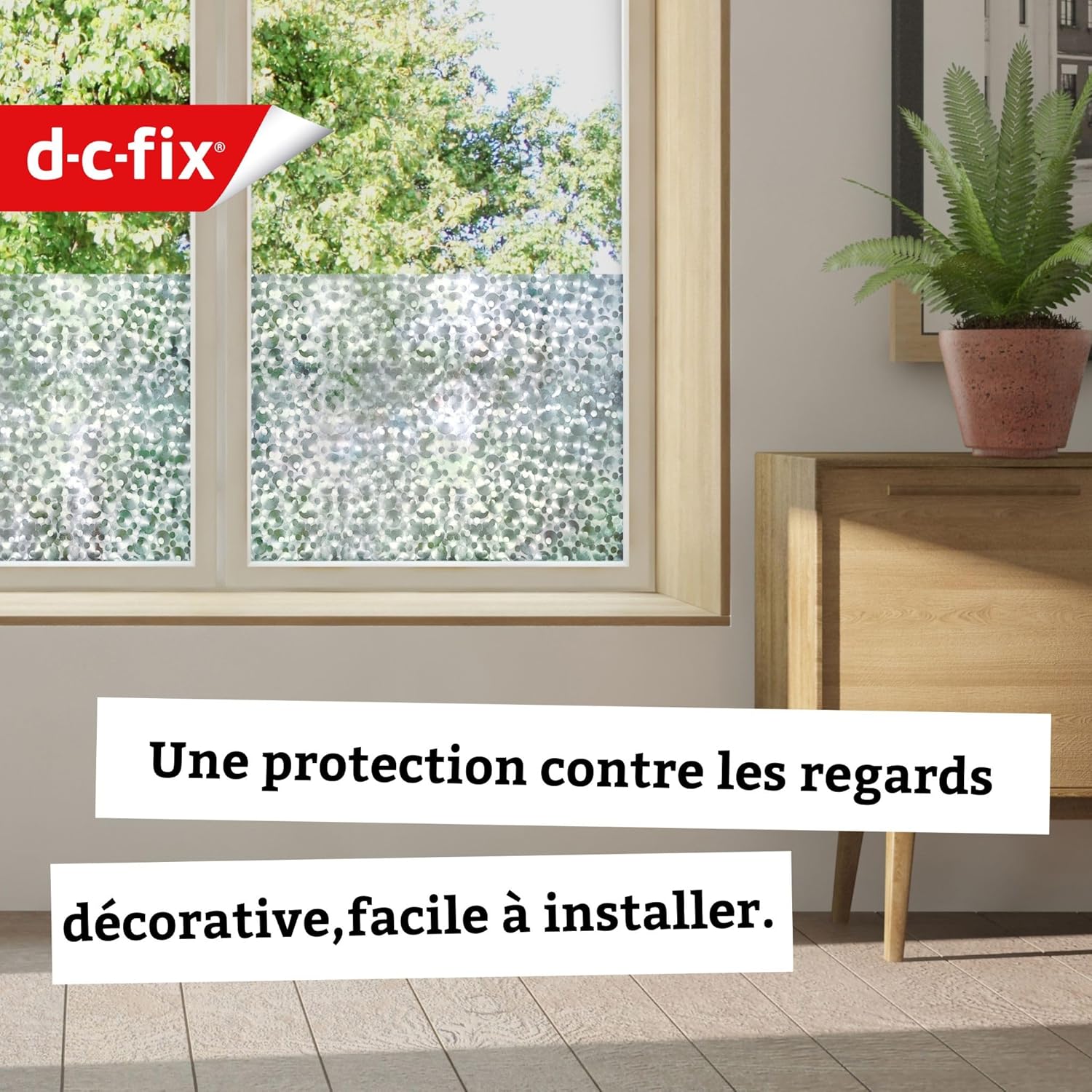 Detalle 2 de d-c-fix Perle film fenêtre 45 cm x 2 m